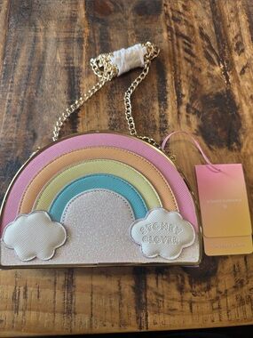 Rainbow Crossbody Bag - Pink